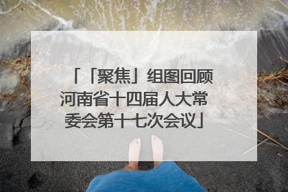 「聚焦」组图回顾河南省十四届人大常委会第十七次会议