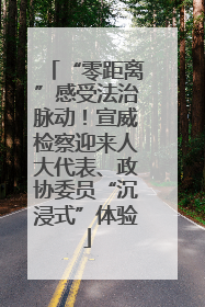 “零距离”感受法治脉动！宣威检察迎来人大代表、政协委员“沉浸式”体验