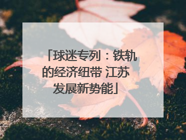 球迷专列：铁轨的经济纽带 江苏发展新势能
