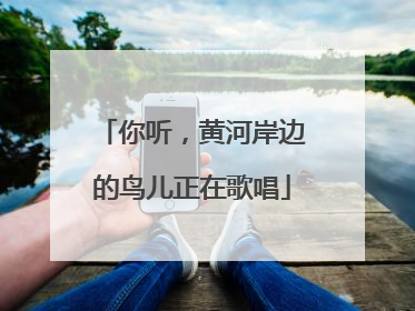 你听，黄河岸边的鸟儿正在歌唱
