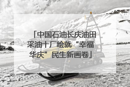 中国石油长庆油田采油十厂绘就“幸福华庆”民生新画卷