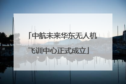 中航未来华东无人机飞训中心正式成立
