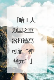哈工大为国之重器打造高可靠“神经元”