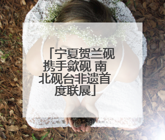 宁夏贺兰砚携手歙砚 南北砚台非遗首度联展