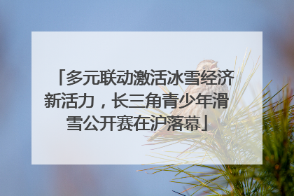 多元联动激活冰雪经济新活力，长三角青少年滑雪公开赛在沪落幕