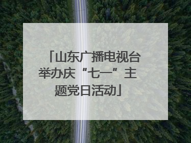 山东广播电视台举办庆“七一”主题党日活动