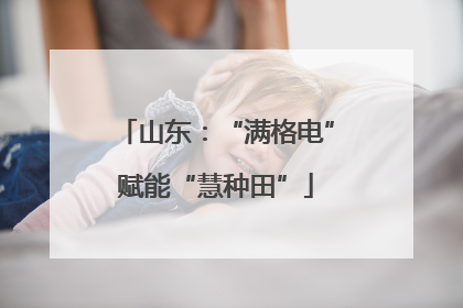 山东：“满格电”赋能“慧种田”