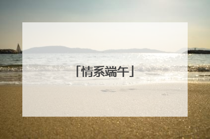 情系端午