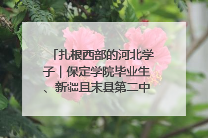 扎根西部的河北学子｜保定学院毕业生、新疆且末县第二中学教师黄小凤：《歌唱祖国》是她教会学生的第一首歌