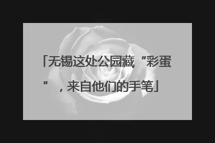 无锡这处公园藏“彩蛋”，来自他们的手笔