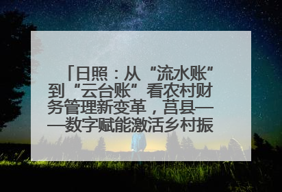 日照：从“流水账”到“云台账”看农村财务管理新变革，莒县——数字赋能激活乡村振兴“一池春水”