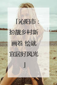 沁阳市：扮靓乡村新画卷 绘就宜居好风光