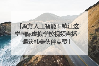 聚焦人工智能！镇江这堂国际虚拟学校视频直播课获韩美伙伴点赞