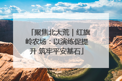 聚焦北大荒｜红旗岭农场：以演练促提升 筑牢平安基石