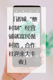 诸城“整村制”经营铺就富民强村路，合作社迎来大丰收