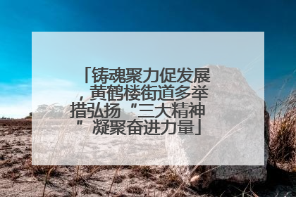 铸魂聚力促发展，黄鹤楼街道多举措弘扬“三大精神”凝聚奋进力量