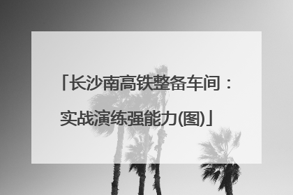 长沙南高铁整备车间：实战演练强能力(图)
