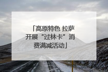 高原特色 拉萨开展“过林卡”消费满减活动